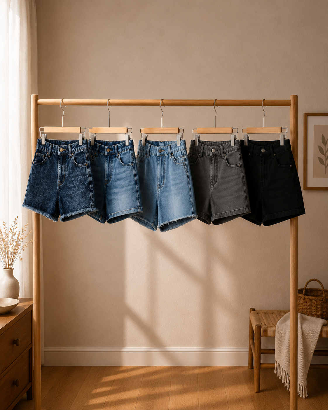 WOMEN'S DENIM JEAN SHORTS MYSTERY BAG
