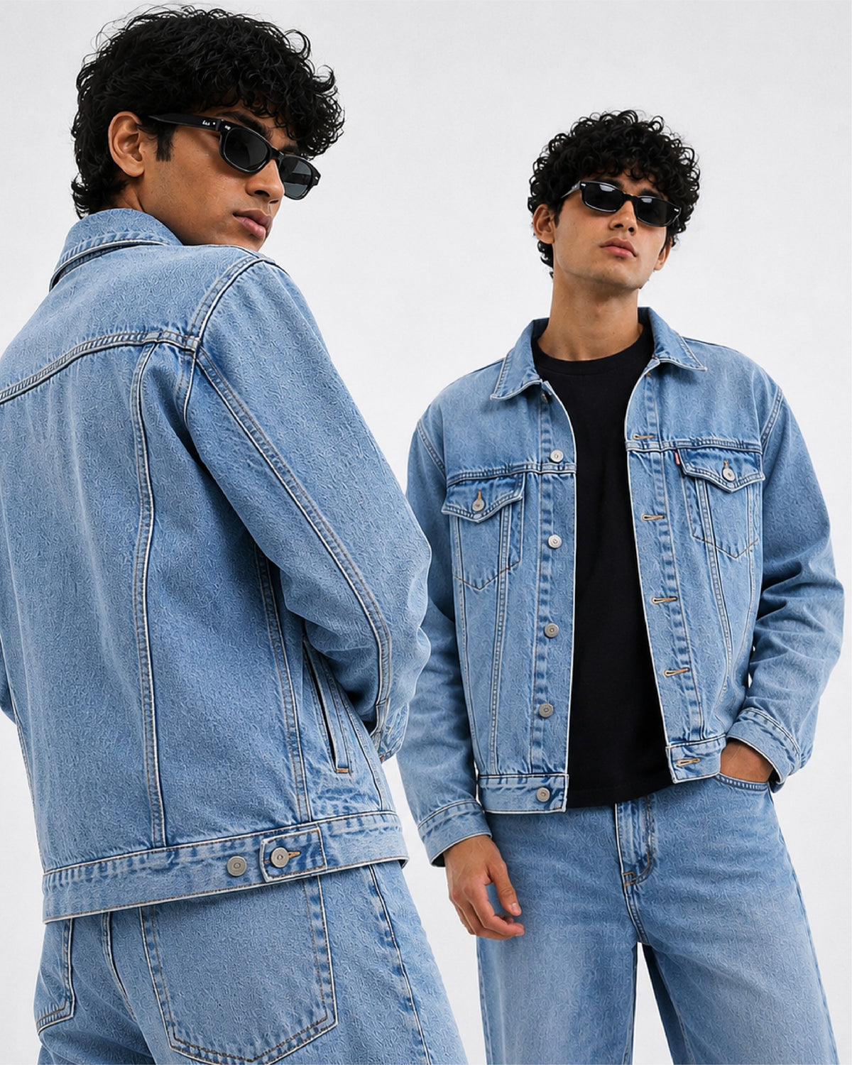 Branded Denim Jacket Mystery Bag
