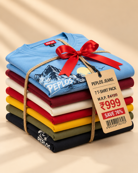 Peplos Round Neck T-Shirt (7 T-Shirts)